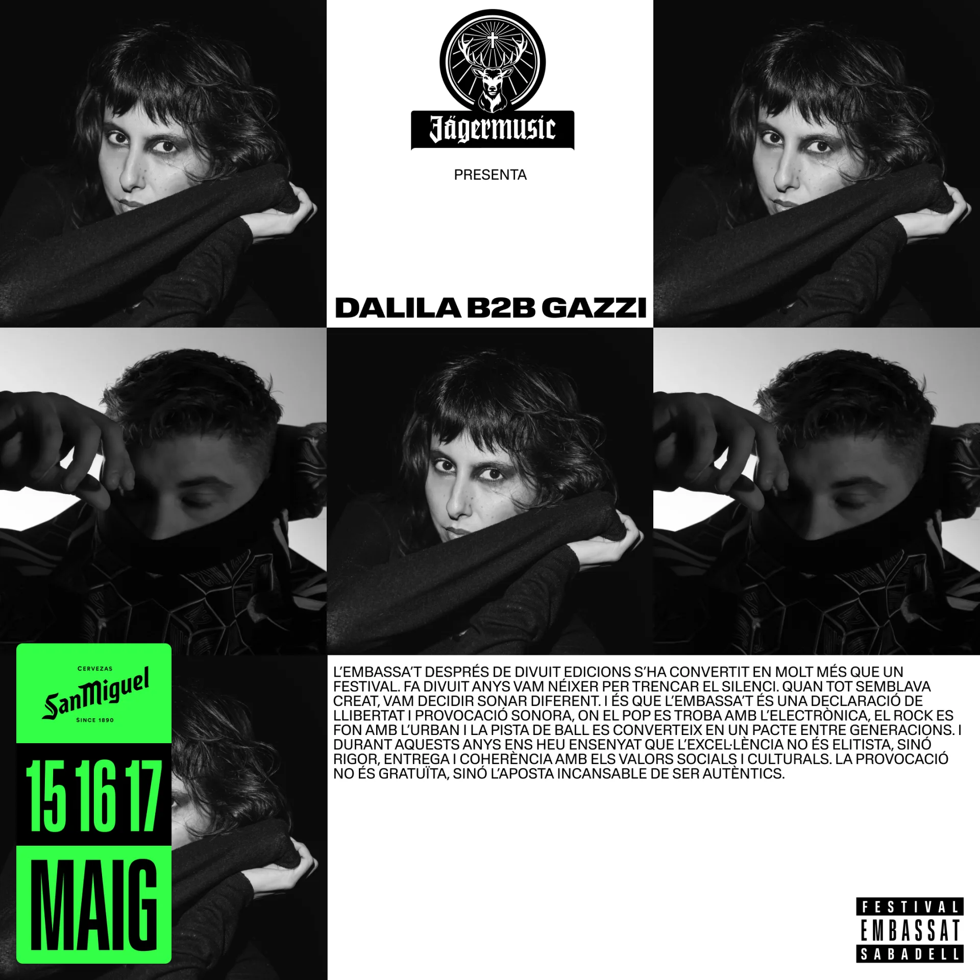 Imatge artista DALILA b2b GAZZI