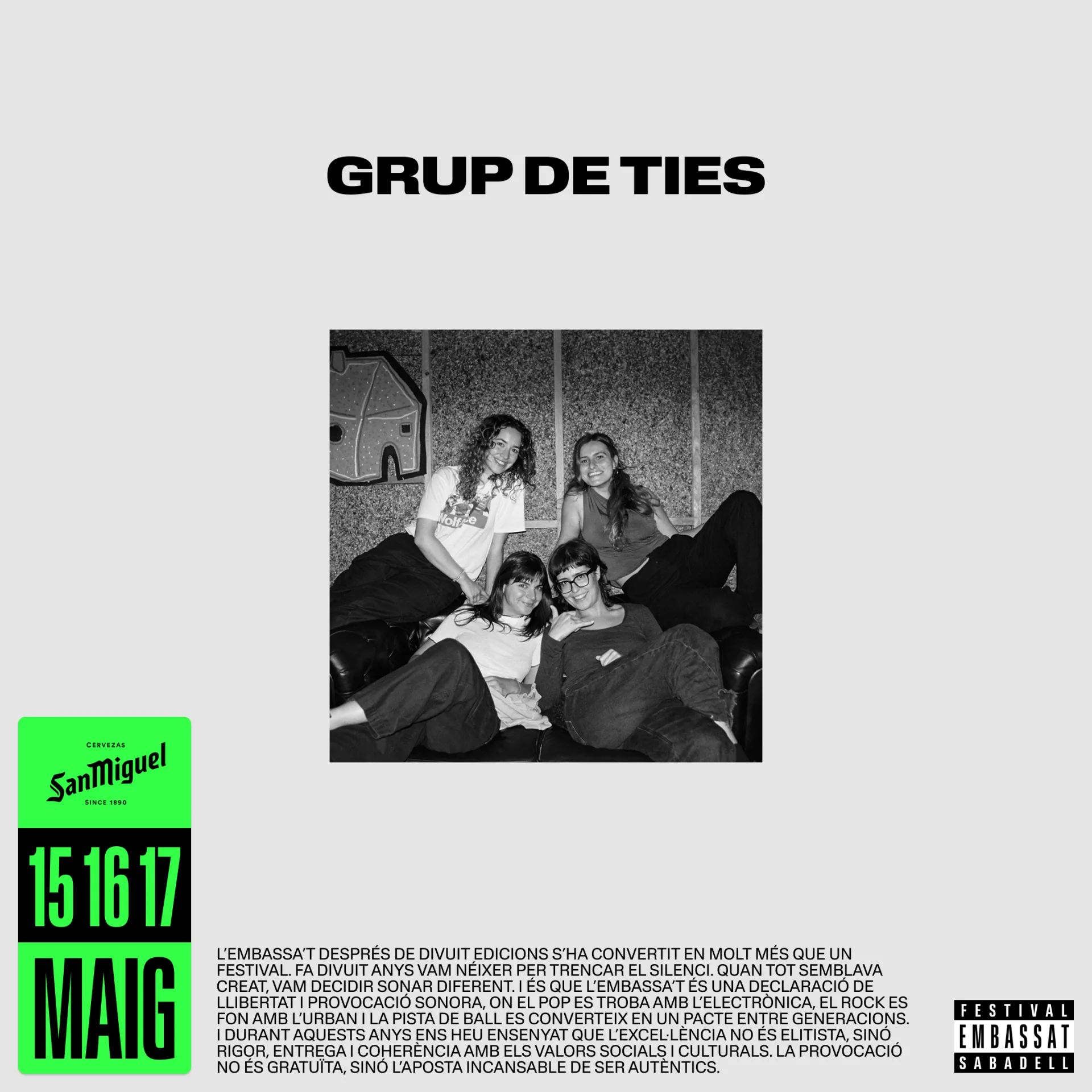 Imatge artista Grup de Ties